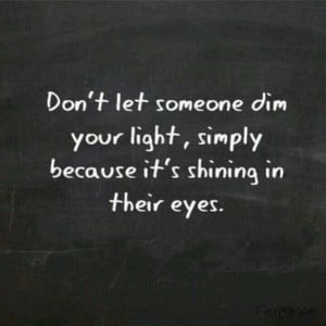 Let your light so shine!!!
