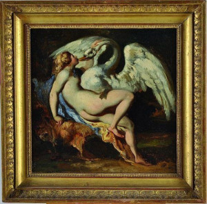 Théodore Géricault (1791-1824), «Léda et le cygne». Photo Salle ...