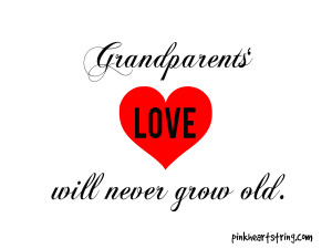 am sure that you will agree with me that a grandparent's love it ...