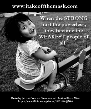 If being kind is a sign of weakness, then let me be weak. Let all the ...