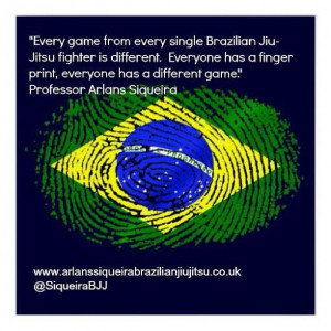 Everyone has a finger print, everyone has a different game. - Gracie ...