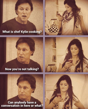 bruce jenner quotes keeping up with the kardashians