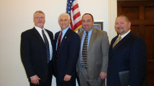 Randy Breske, Congressman David G. Reichert R – WA, Jim Frank and ...