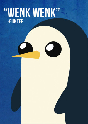 Adventure Time - Gunter by beccyboo-412