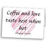 Coffee and love...