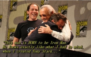 The legendary Stan Lee & RDJ