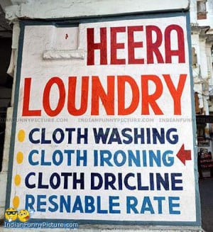 Spelling mistake funny Indian english