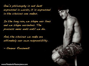 Motivational Fitness Quote from Eleanor Roosevelt