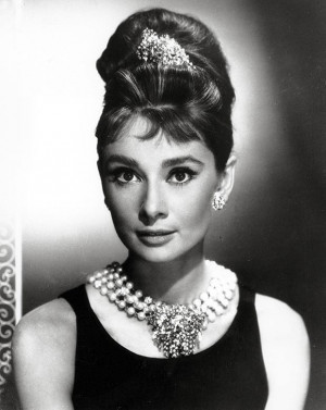Iconic ... Audrey Hepburn as Holly Golightly in the 1961 classic ...