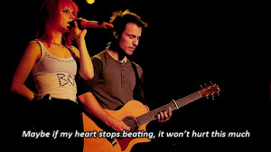gif music Concert show paramore hayley Williams never let this go