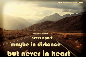 Distance Quotes HD Wallpaper 8