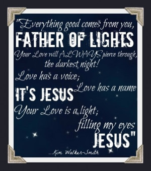 Jesus Culture, Father of Lights, Kim Walker-Smith, Jesus, Love