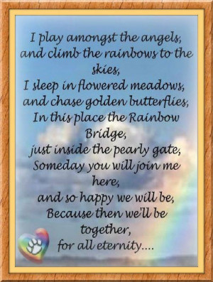 Until we meet again ♥ To all of us who lost on of our best 4 legged ...