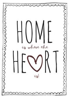 Home is where the heart is; Creëer jouw lievelingshuis - Blog ...
