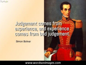 Simon bolivar quotes