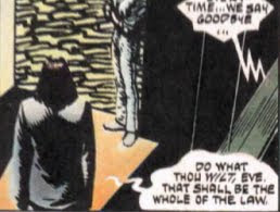 The hero in V for Vendetta quoting Aleister Crowley’s Book of the ...