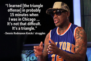 Dennis Rodman Had A Funny Response To The Knicks Struggling With Phil ...