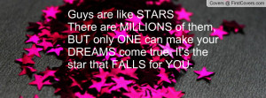 Guys are like STARSThere are MILLIONS Profile Facebook Covers