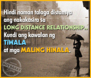 Pinoy Long Distance Relationship Love Quotes and Sayings