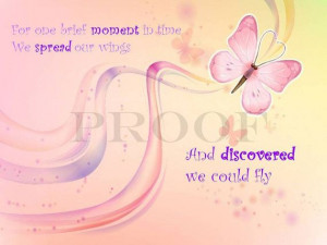 We Could Fly Butterfly Quote Wall Art by WallofWhimsy on Etsy, $8.00 ...