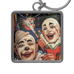 ... Pictures vintage circus silly funny humour laughing clown stickers