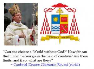 Note the San Marco lion and the ship on Archbishop Scola's crest ...