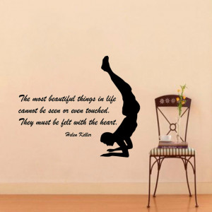 Wall Decals Sport Boy Quote The Most Beautiful Things In Life Cannot ...