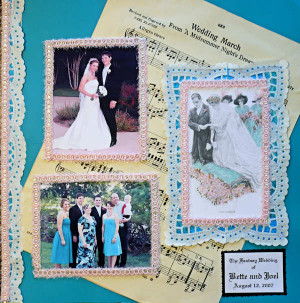 the wedding scrapbook layout ideas instructions and free vintage