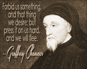 Geoffrey Chaucer quote #desirequotes