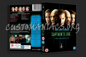 Star Trek Fan Collective Captain's Log dvd cover