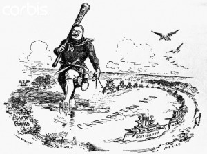 This last and final cartoon is again of Theodore Roosevelt. In this ...