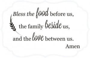 this beautiful kitchen prayer will look great over a kitchen