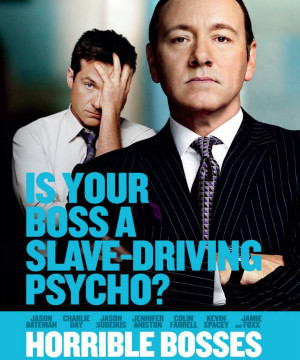 at the centre of horrible bosses is a trio of