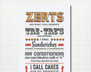 ... Tom Haverford,Food Slang,Type Design,Wall Decor,Kitchen Decor-Apps and