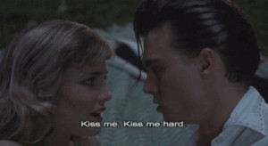 ... indie, jhonny depp, kiss, movies, pale, pastel, quotes, soft grunge