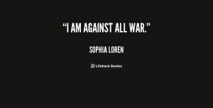 Quotes Against War