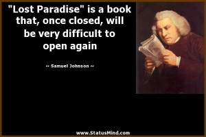 Famous Quotes From Paradise Lost