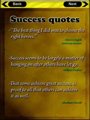 Download Success Quotes HD iPad iOS