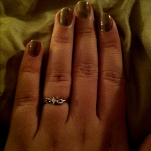 Infinity promise ring :)