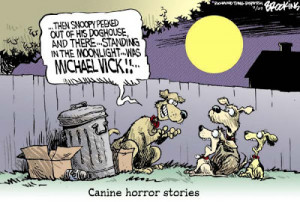 Compilation of Funny Michael Vick Cartoons