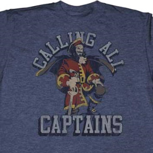 Calling All Captains Captain Morgan T-Shirt