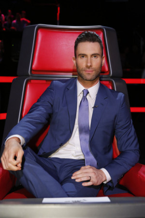 Adam tonight on The Voice looking fine as hell PC: NBC