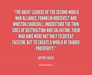 quote Jeffrey Sachs the great leaders of the second world 31187