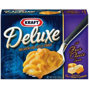 Kraft Dinners: Deluxe Four Cheese Macaroni & Cheese Dinner, 14 oz