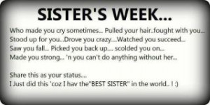 Sister's Week