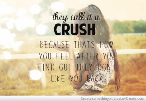 breakup, crushing meaning sad true, cute, girls, life, love, quote ...