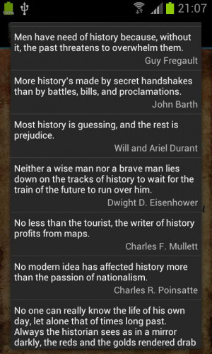 History Quotes - screenshot