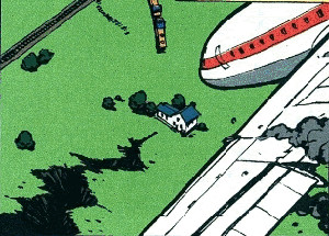 There's a gas leak, too.