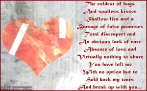 Verwandte Suchanfragen zu Sad love messages for boyfriends