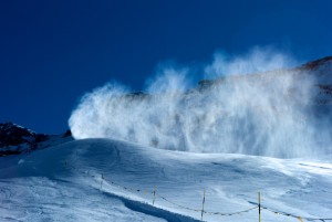 Snowy Mountain Landscape